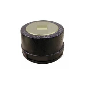 4" Schedule 40 Push-On Cleanout Less Gasket with Countersunk Plug - 3" Height,Pa